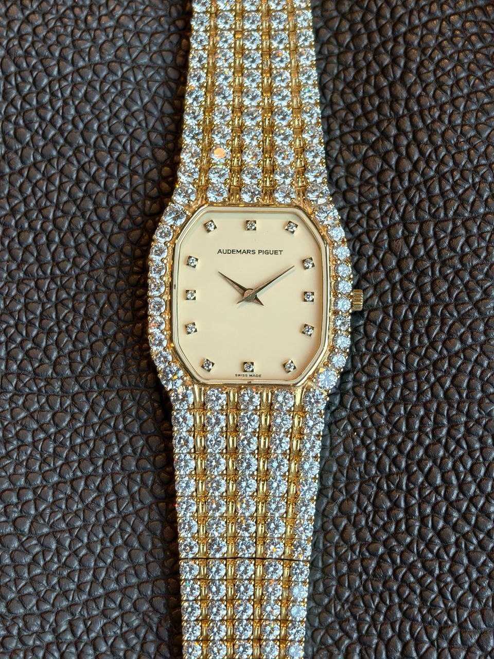 Audemars Piguet Bamboo Pave Diamonds