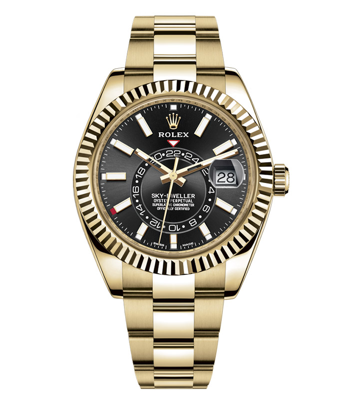 Rolex Sky-Dweller 42mm Black Dial 326938