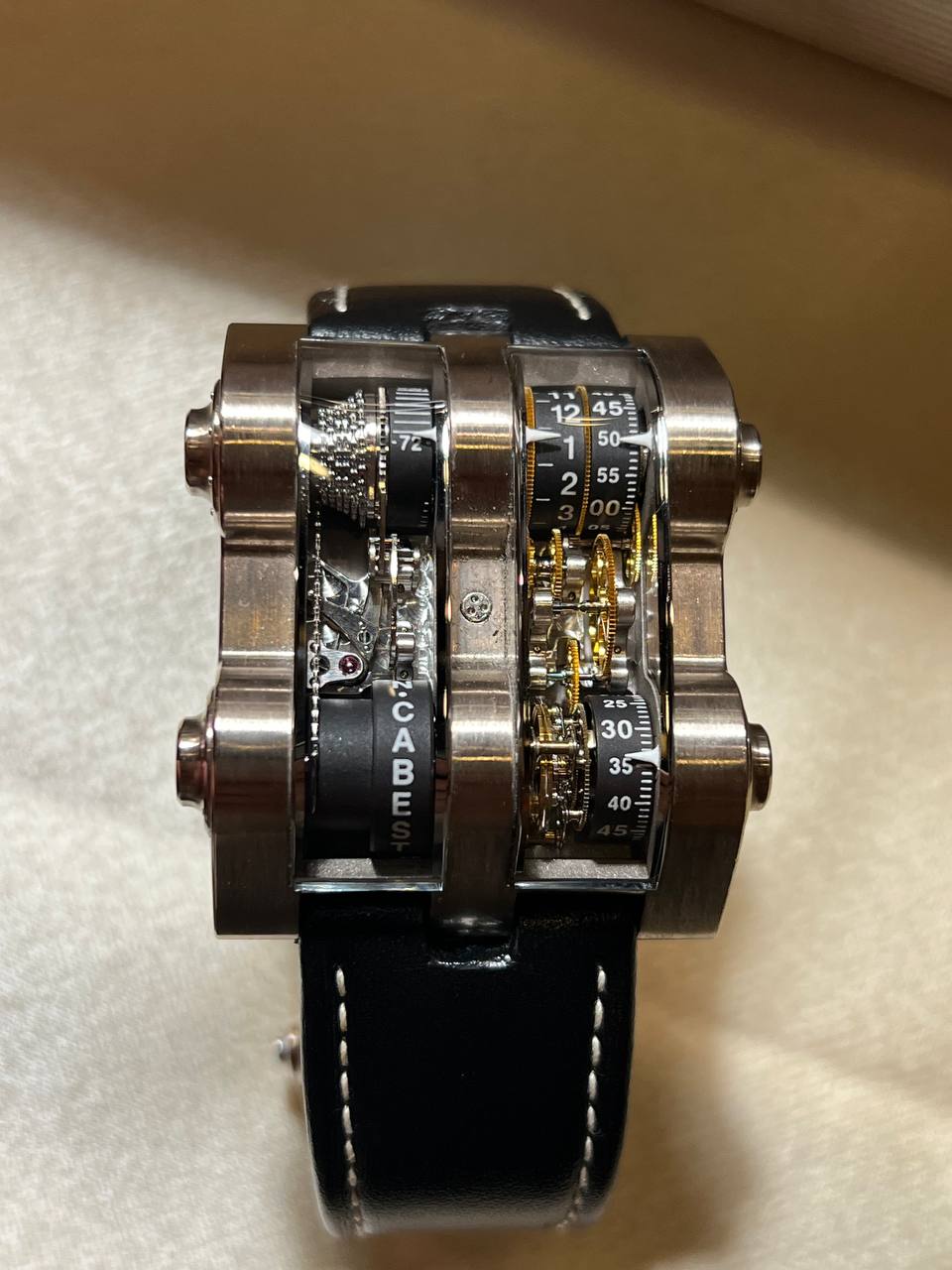Cabestan Winch Tourbillon Vertical White Gold
