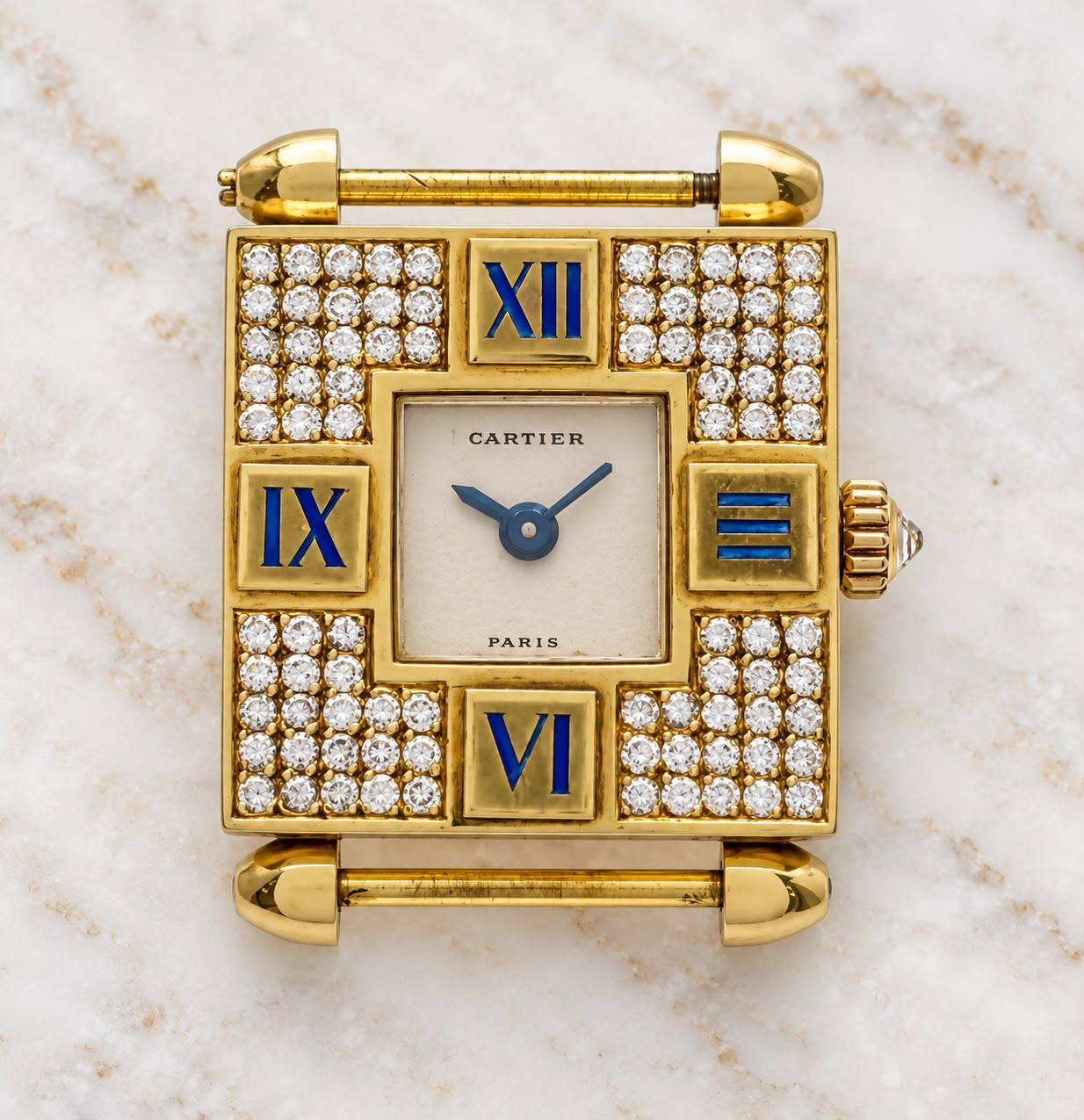 Cartier Tank Obus Quadrant