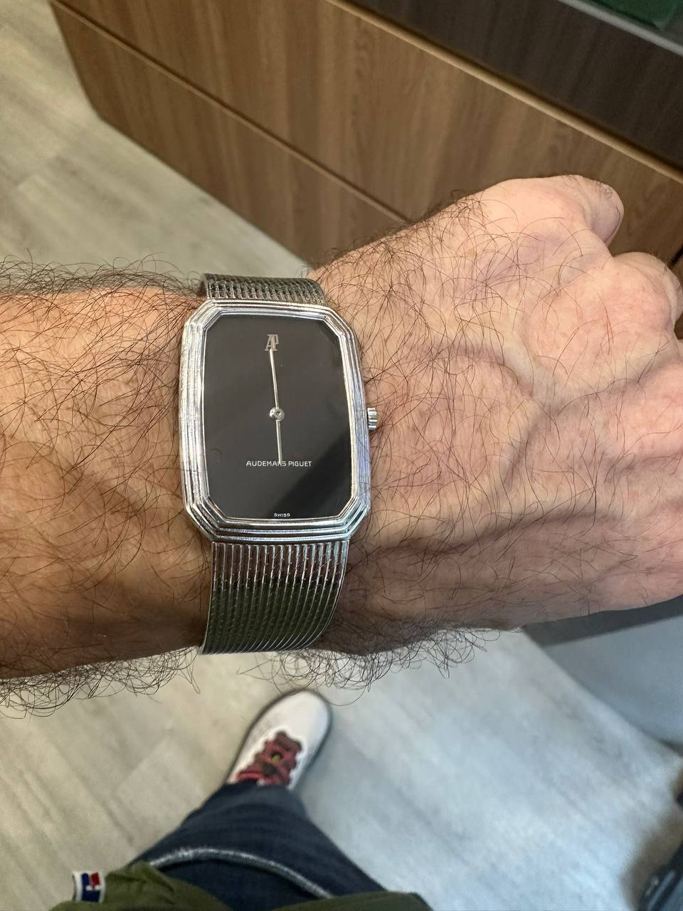 Audemars Piguet Rectangular White Gold