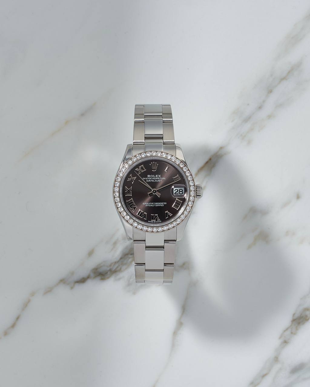 Rolex Datejust 31mm Grey Roman Dial 278384RBR