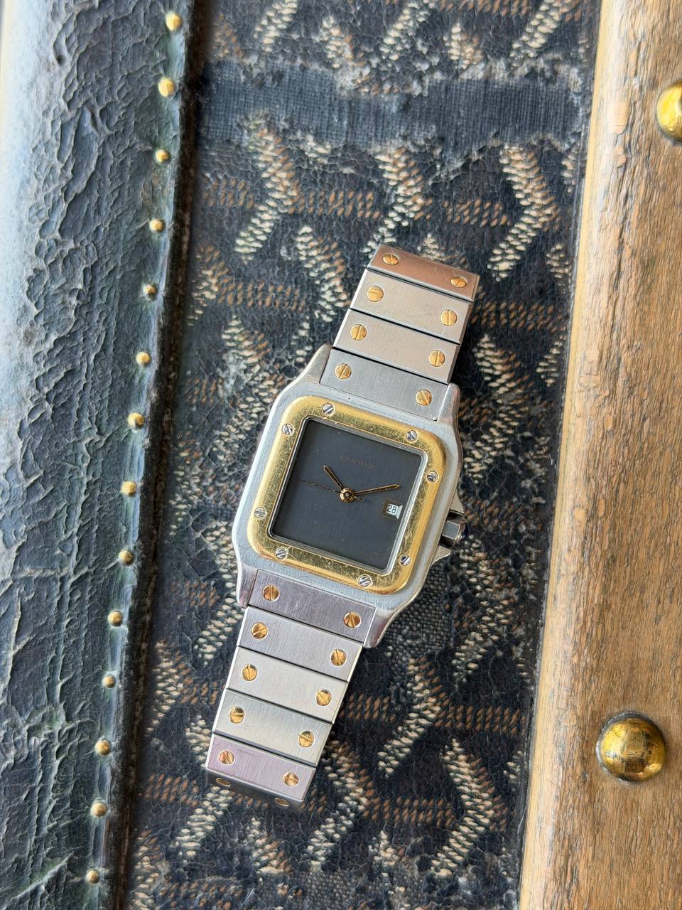 Cartier Santos Ghost Dial Steel and Gold 2961 