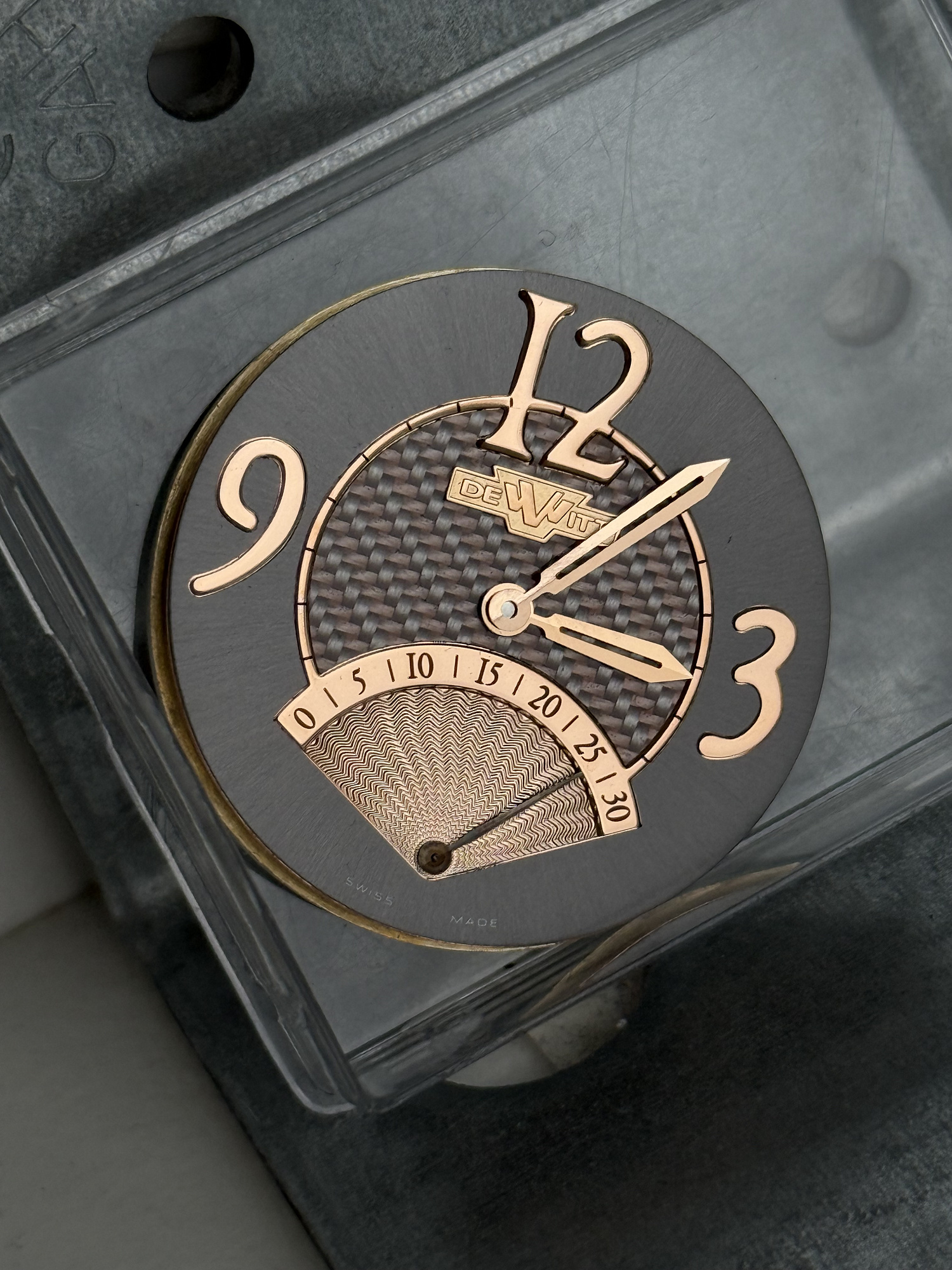 Механизм DeWitt Dial 33,5mm & Movement & Hands 