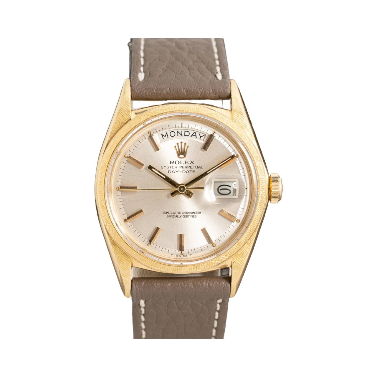 Rolex Day-Date 1806 Florentine Bezel & Lugs