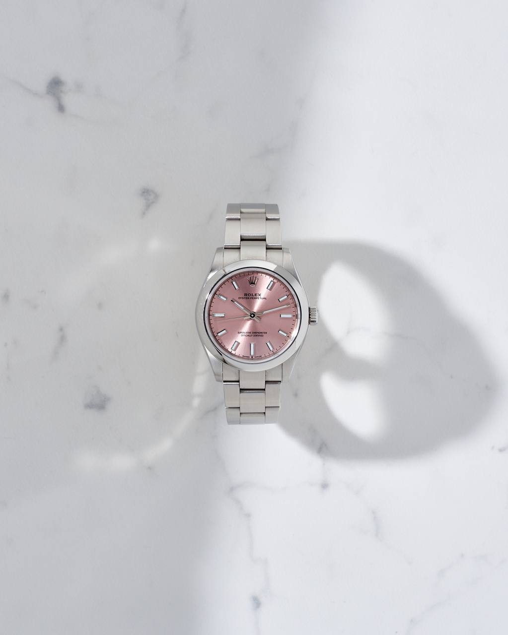 Rolex Oyster Perpetual 31mm Pink Dial