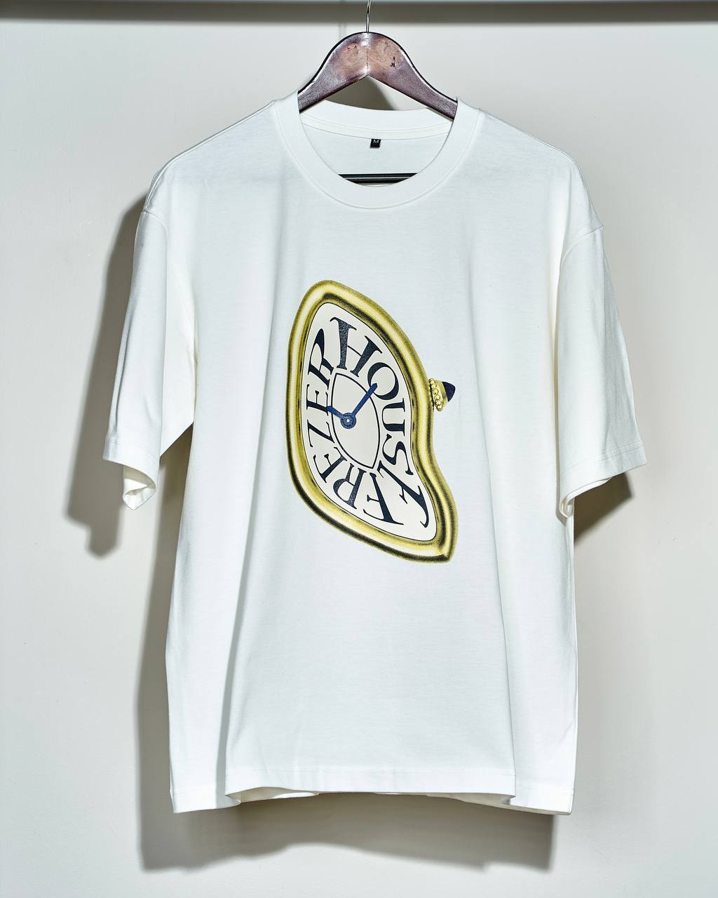 Футболка "Crash" белая oversize