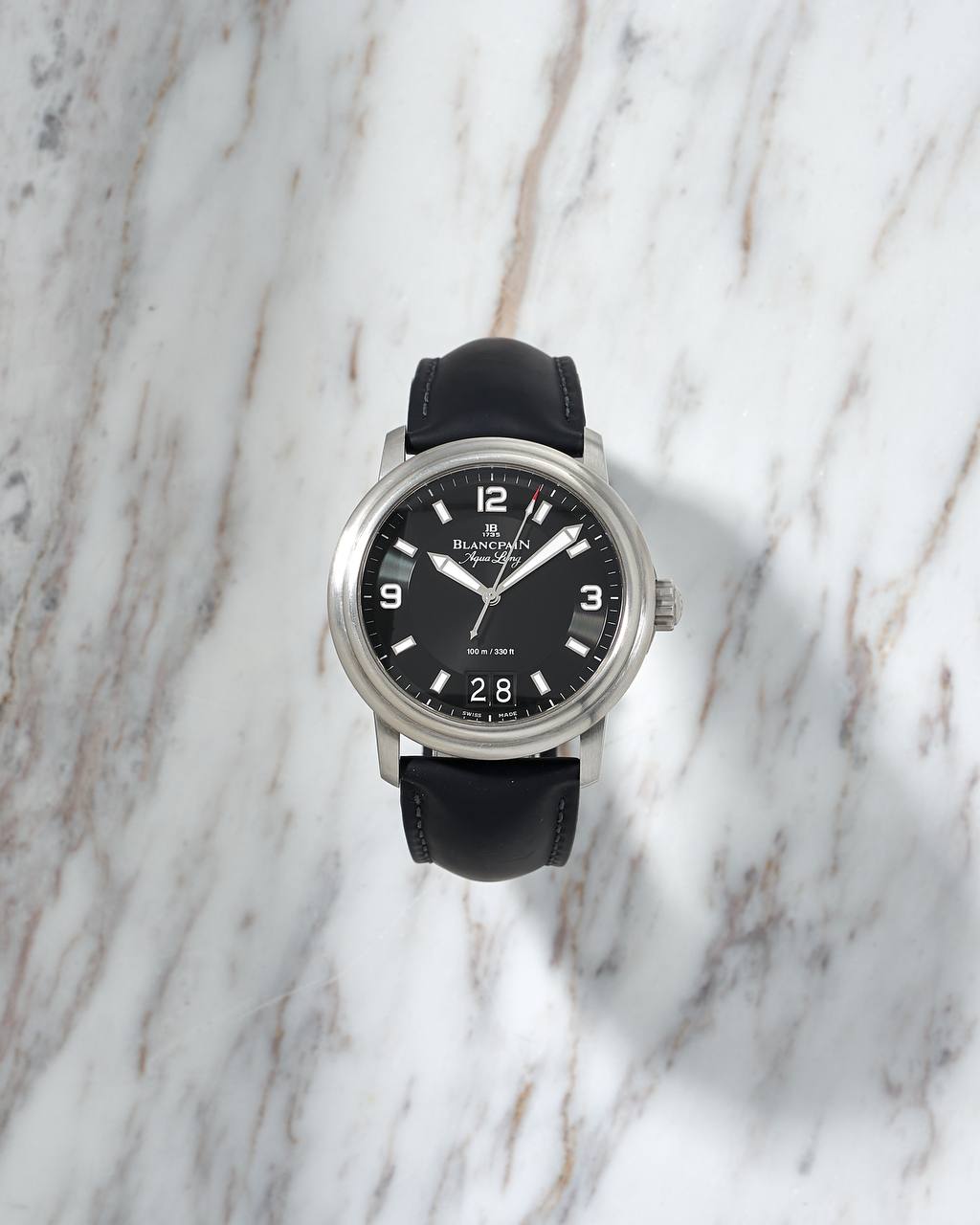 Blancpain Leman Aqua Lung Ultra Slim Big Date