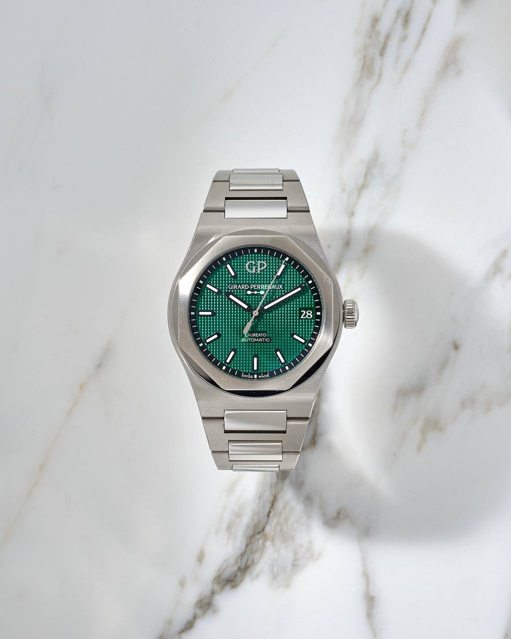 Girard Perregaux Laureato Green Dial 42mm