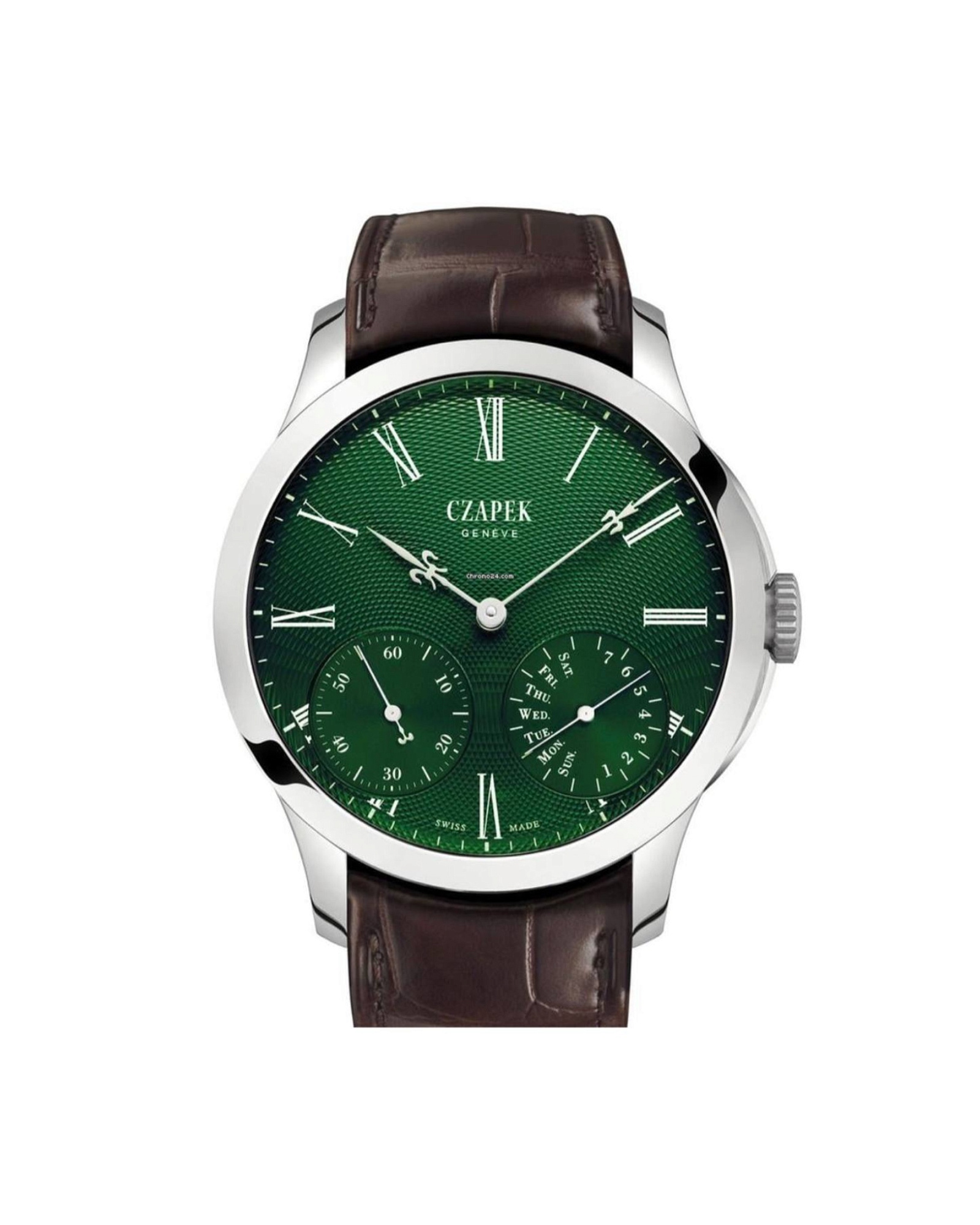 Czapek Quai des Bergues Emerald Green L 