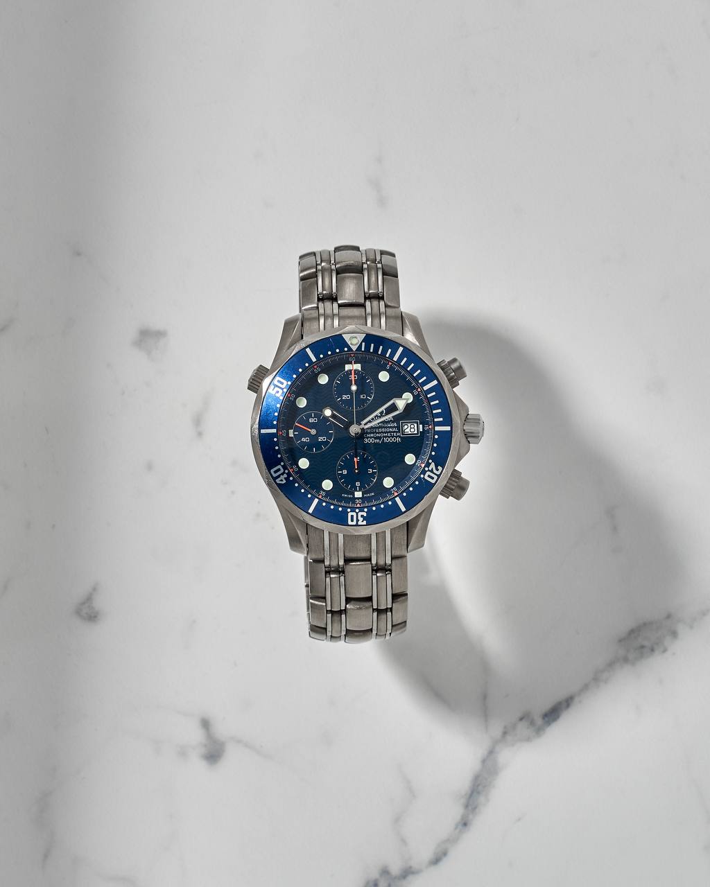 Omega Seamaster Chronograph Diver 300M Titanium