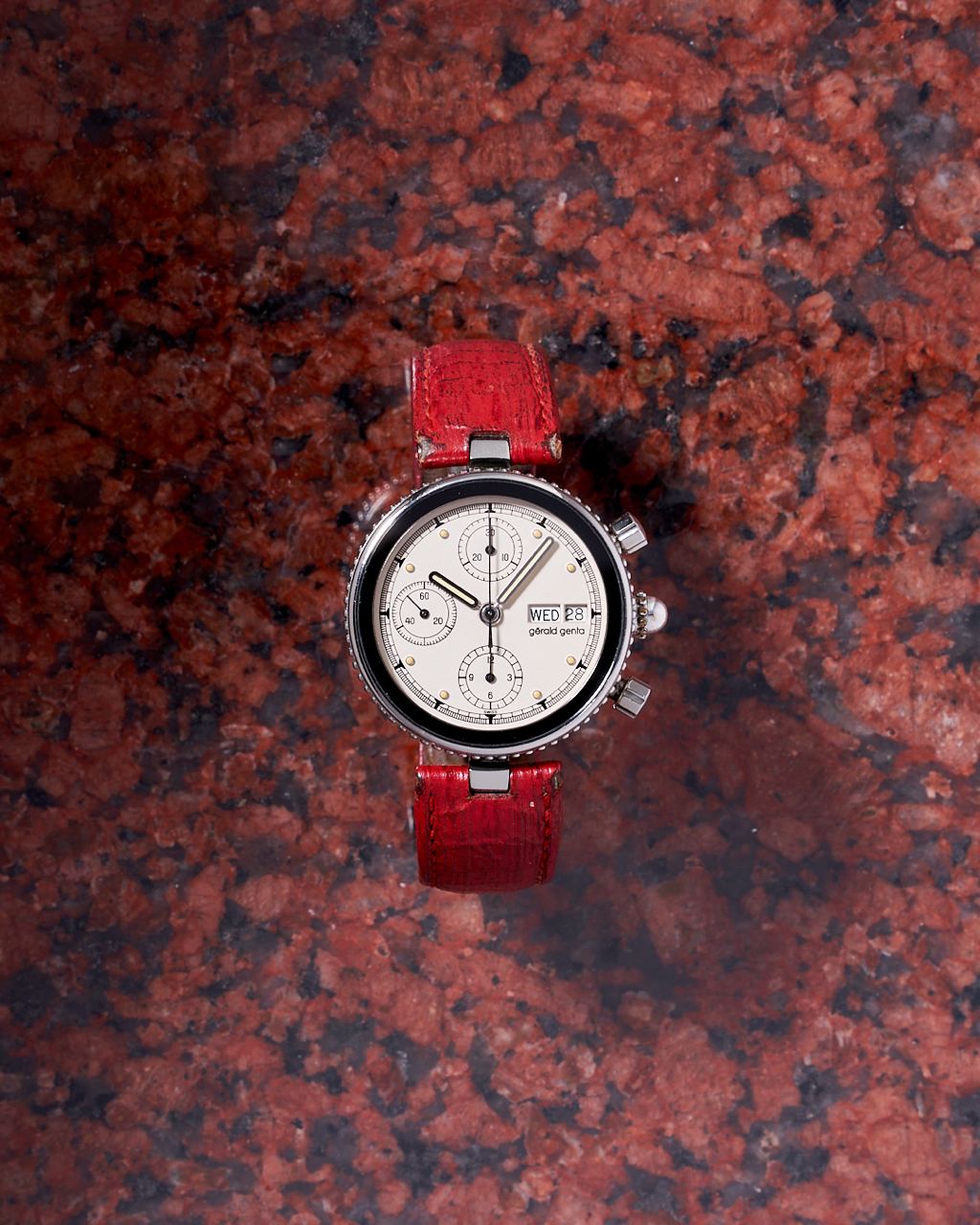 Gerald Genta Gefica Safari Chronograph 