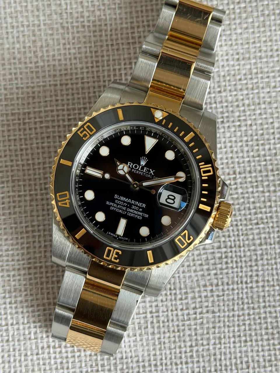 Rolex Submariner Date 40mm Steel & Gold 116613LN
