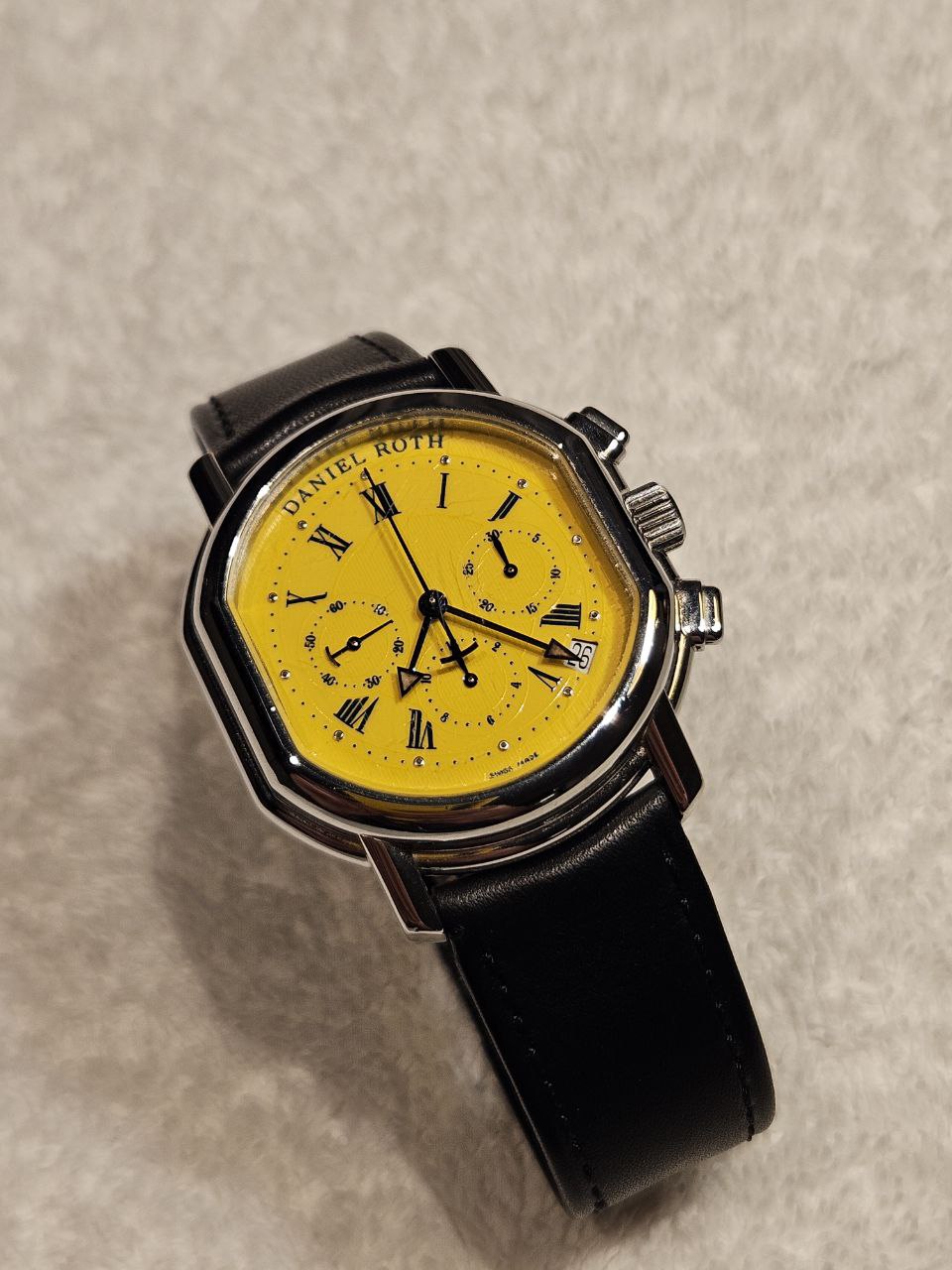 Daniel Roth Master Chronograph Yellow Dial