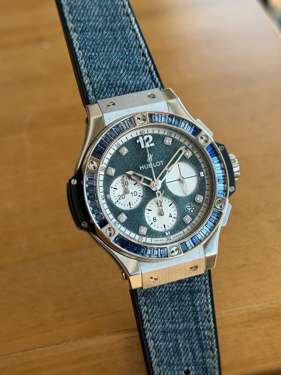 Hublot Big Bang Jeans with Diamonds