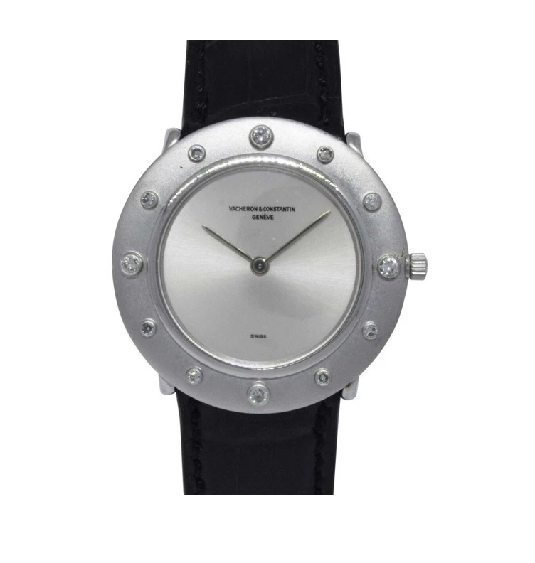 Vacheron Constantin Disco Volante White Gold Diamonds 32 mm 