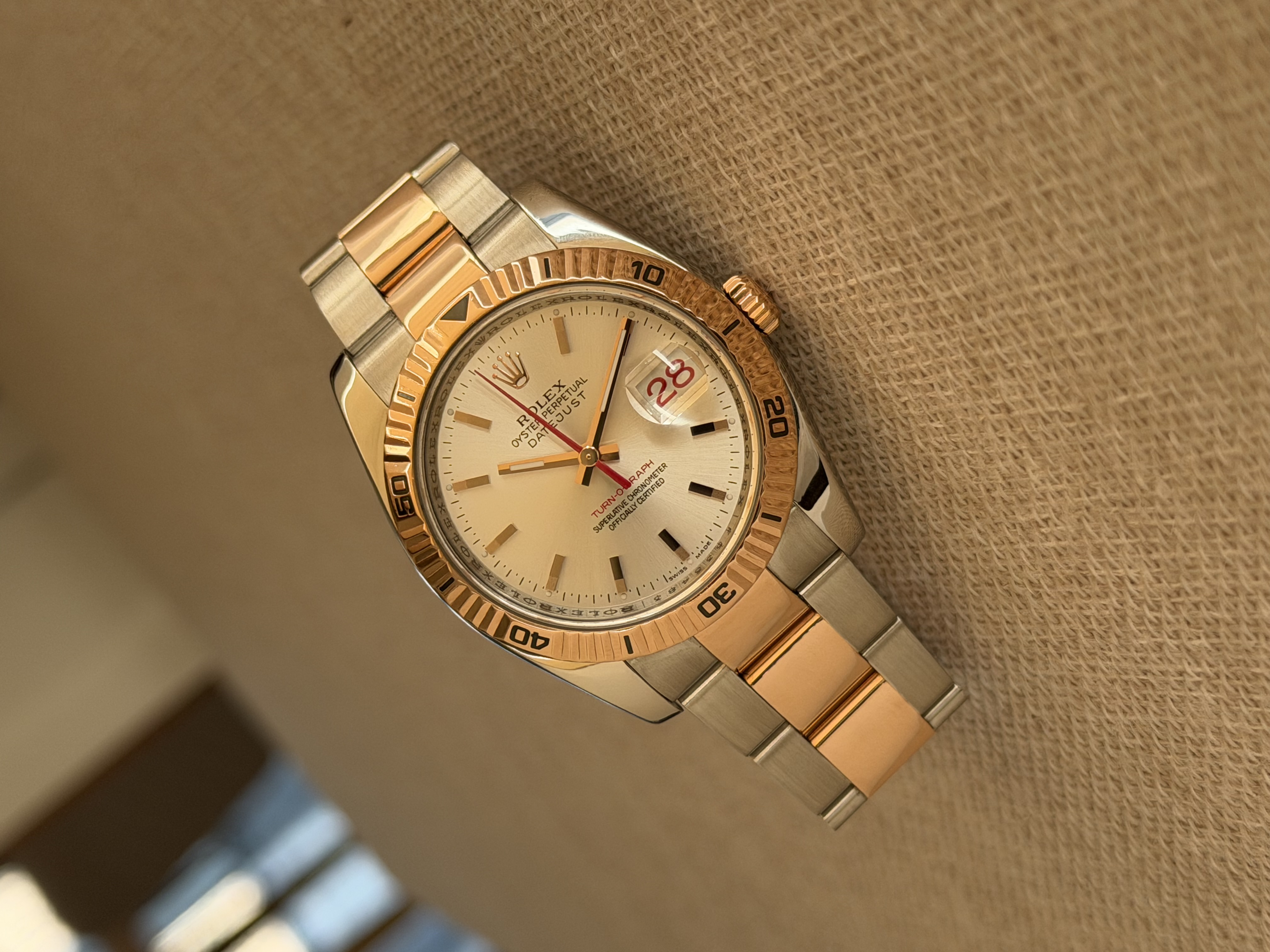 Rolex Datejust Turn-O-Graph 116261 36mm 