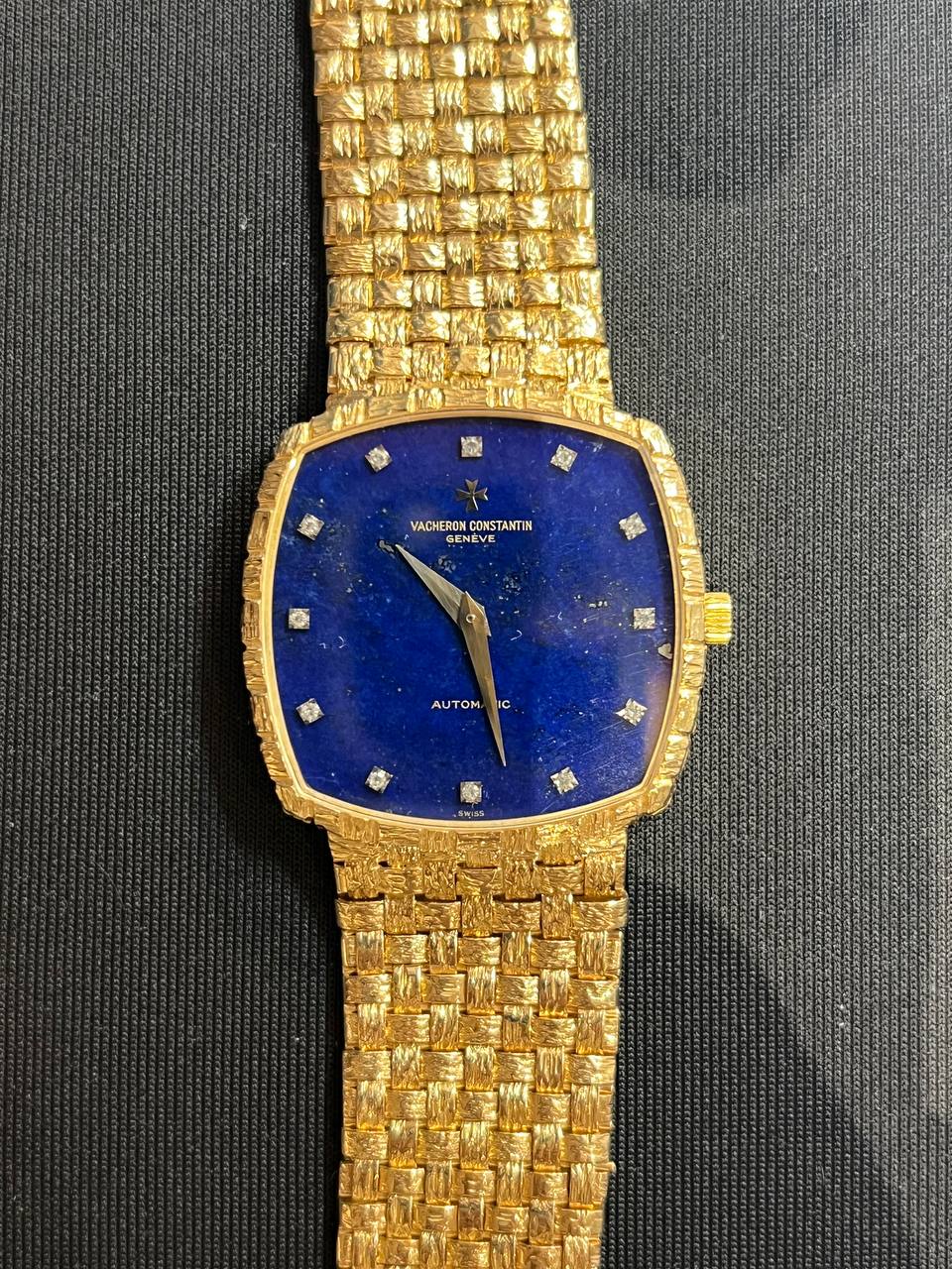 Vacheron Constantin Vintage Lapis Lazuli Diamond Dial 7391