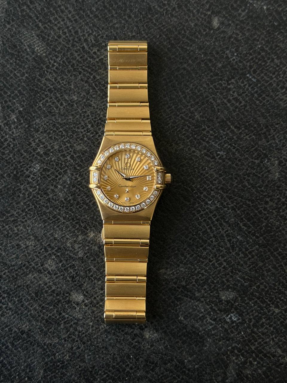 Omega Constellation 160 Years Champagne Diamonds