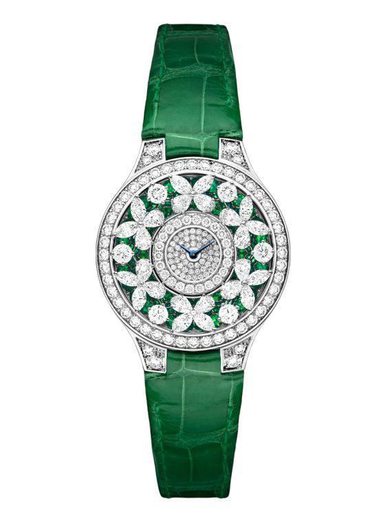 GRAFF Classic Butterfly Diamond and Emerald NEW