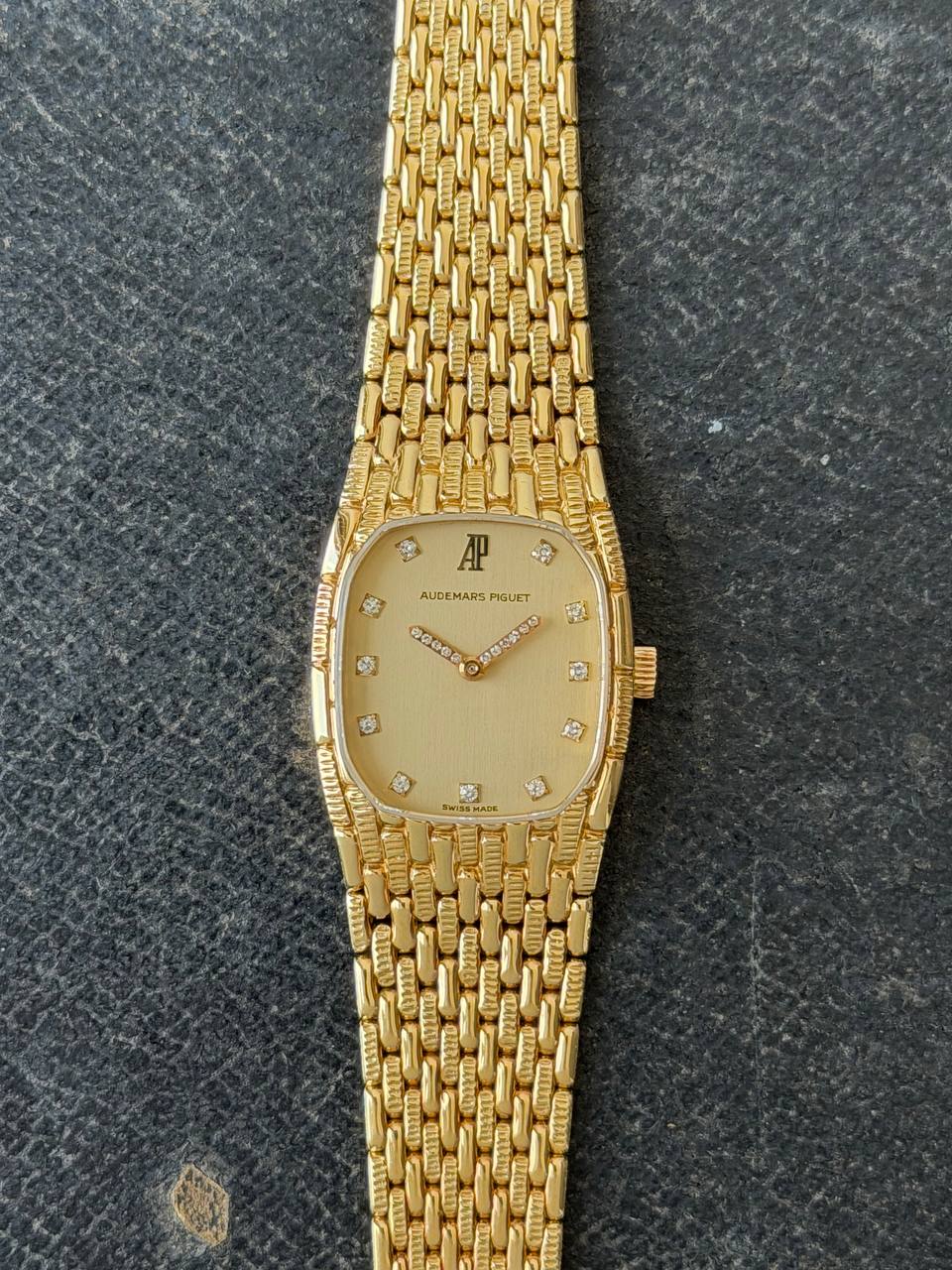 Audemars Piguet Mini Cobra Diamond Markers and Hands