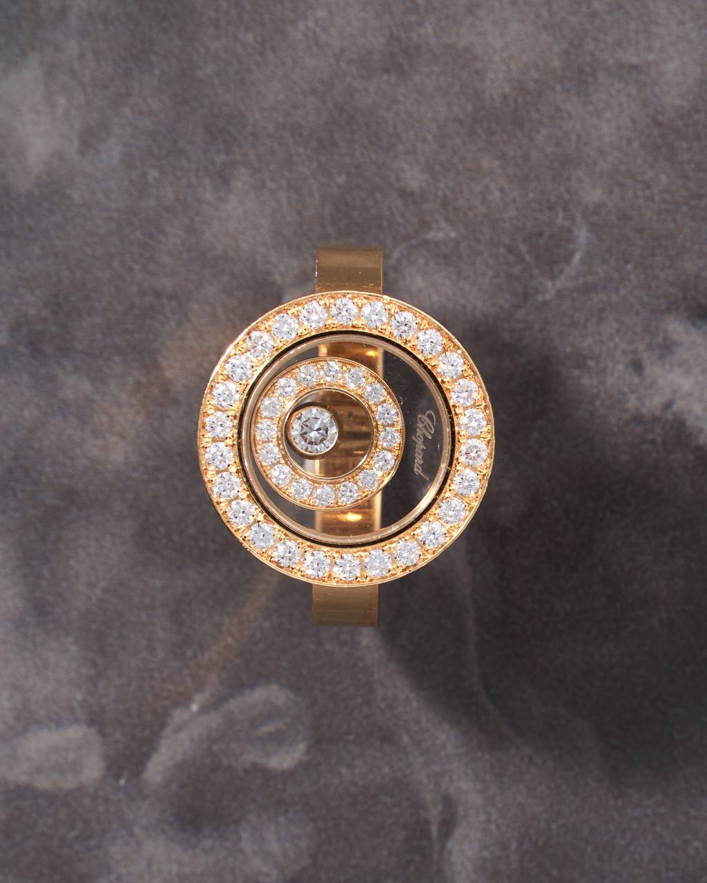 Chopard Happy Spirit Gold Diamonds Ring