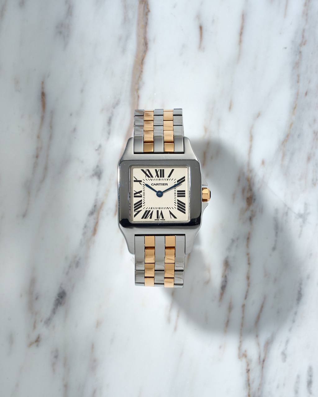 Cartier Santos Demoiselle Two Tone Large 2701