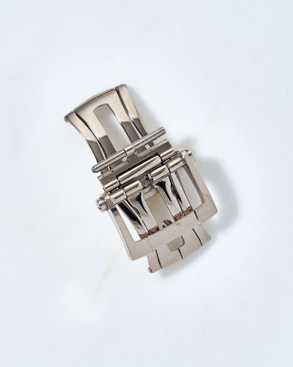 UN Deployant Clasp 19mm White Gold