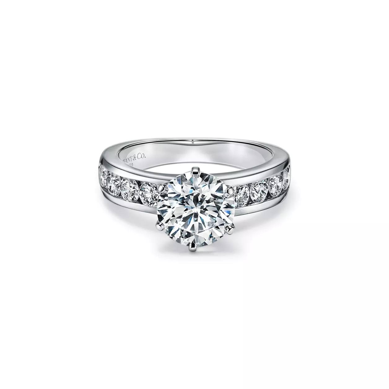 Tiffany&Co Setting Ring Platinum 0,63 Ct