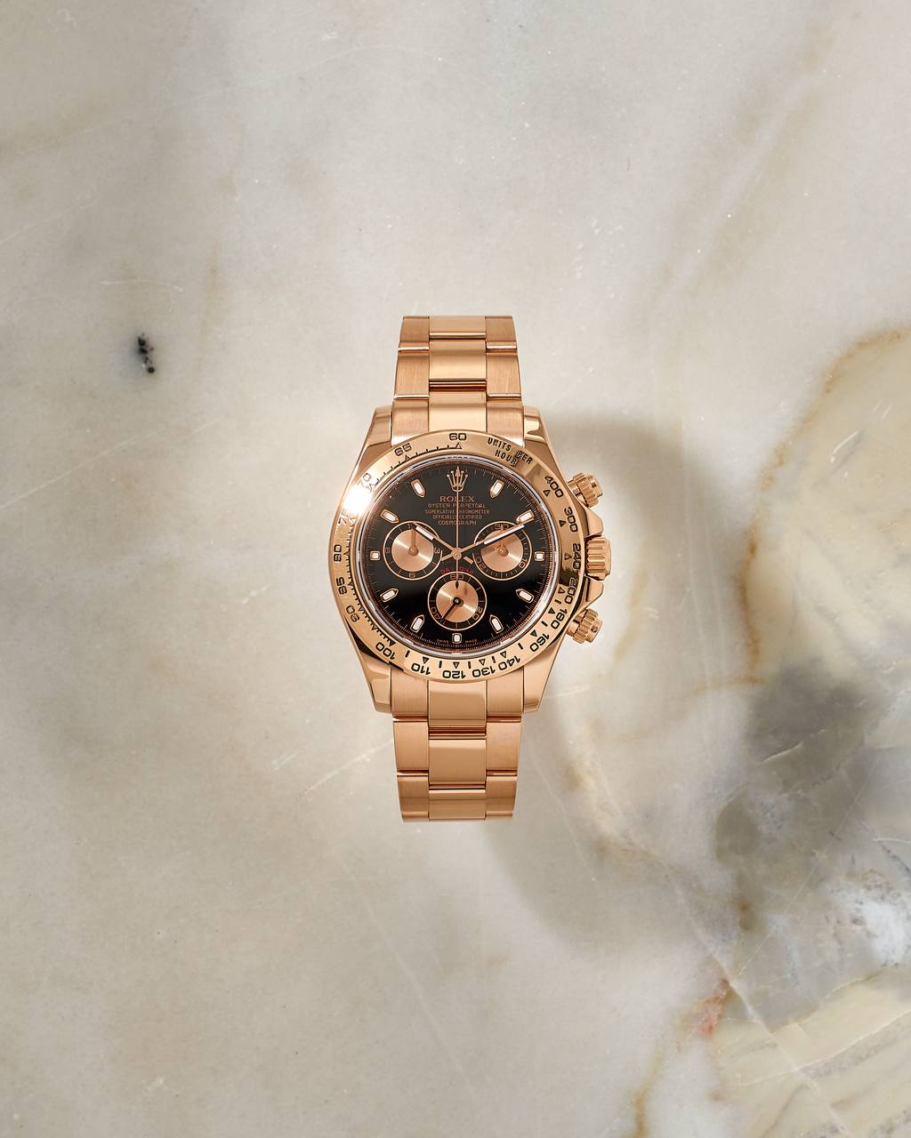 Rolex Cosmograph Daytona 40mm Rose Gold 116505 V Series