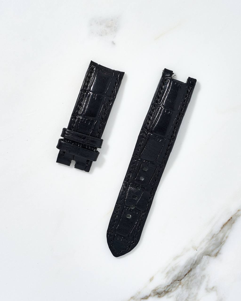 Ремешок Bovet Leather Strap 21x21mm Black