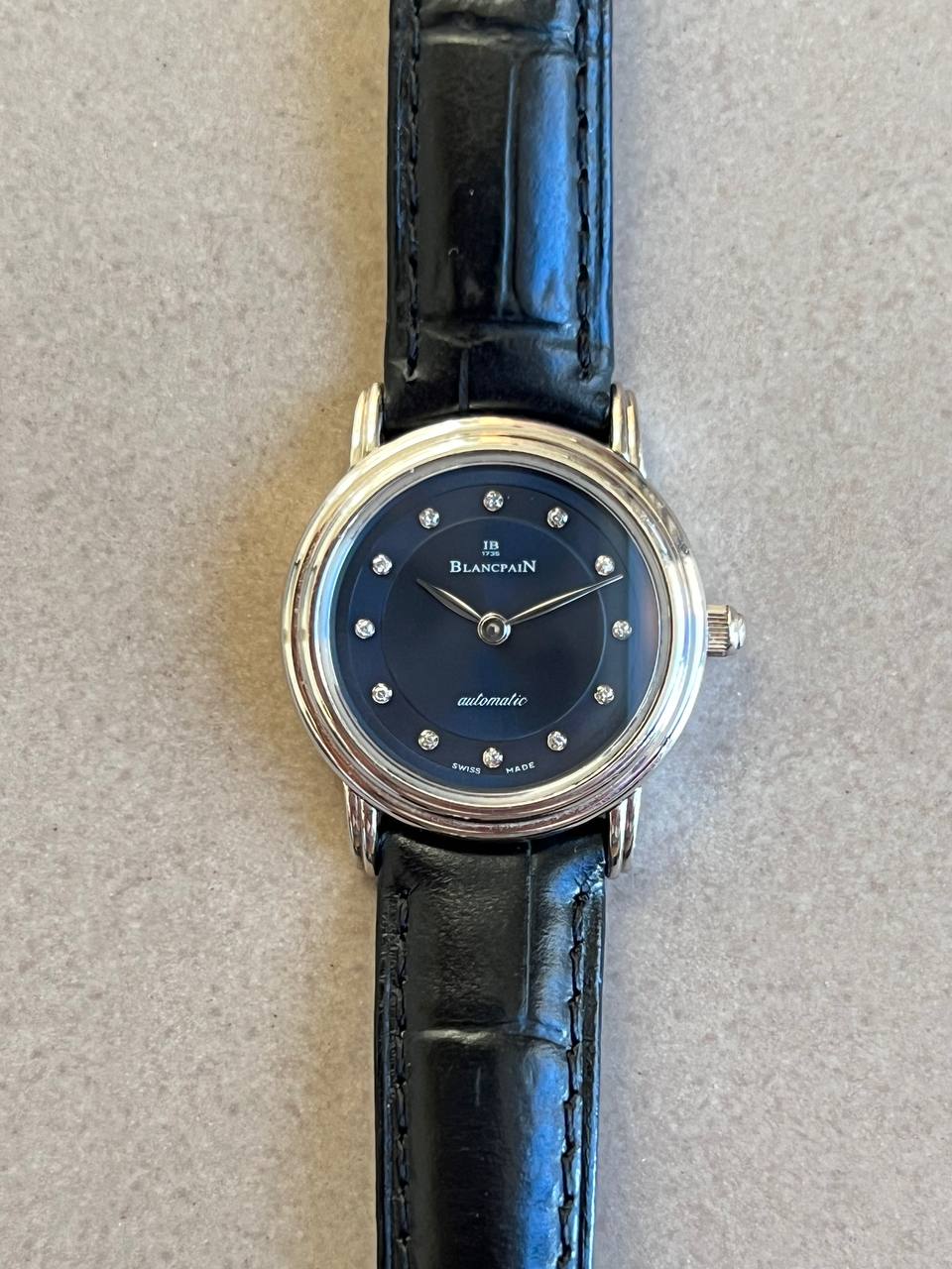 Blancpain Villeret Blue Diamond Dial Platinium LE