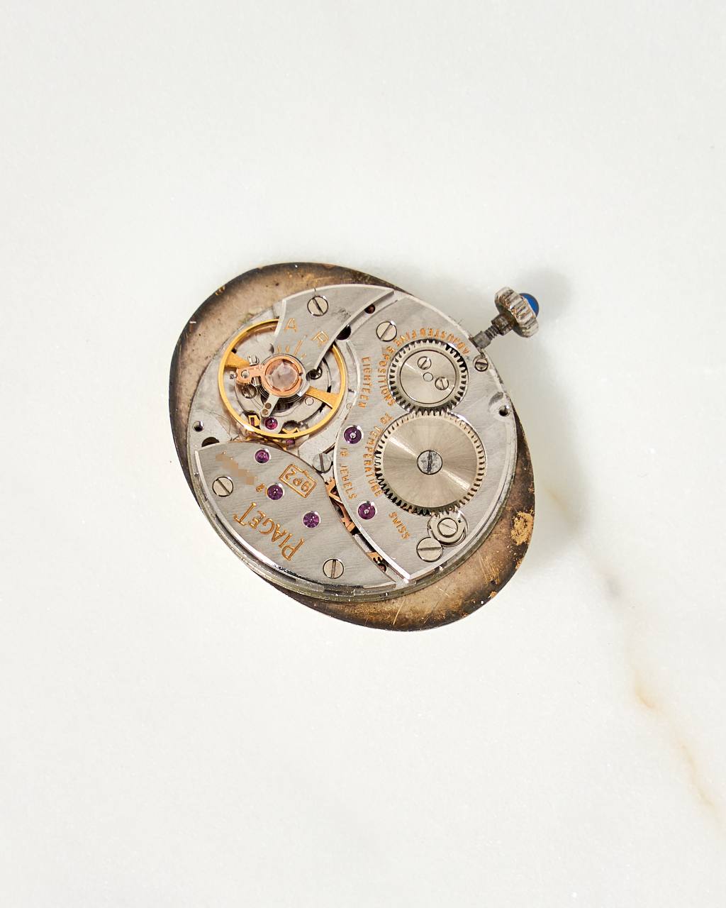 Циферблат/ Механизм Piaget Ultra Thin Movement Cal. 9P2 & Hands & Krone 