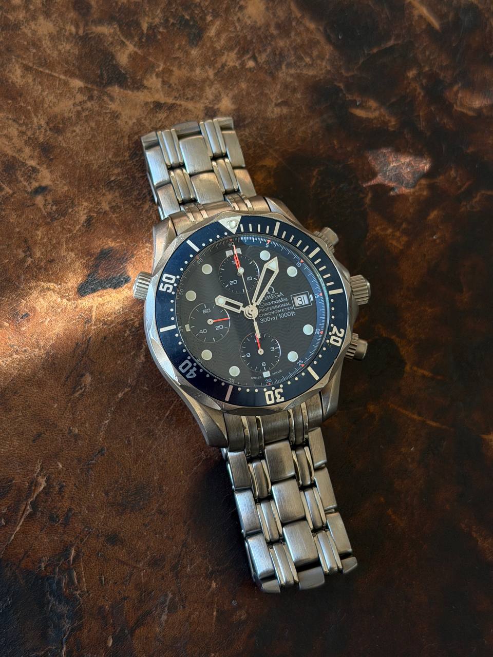 Omega Seamaster Chronograph Diver 300M Titanium