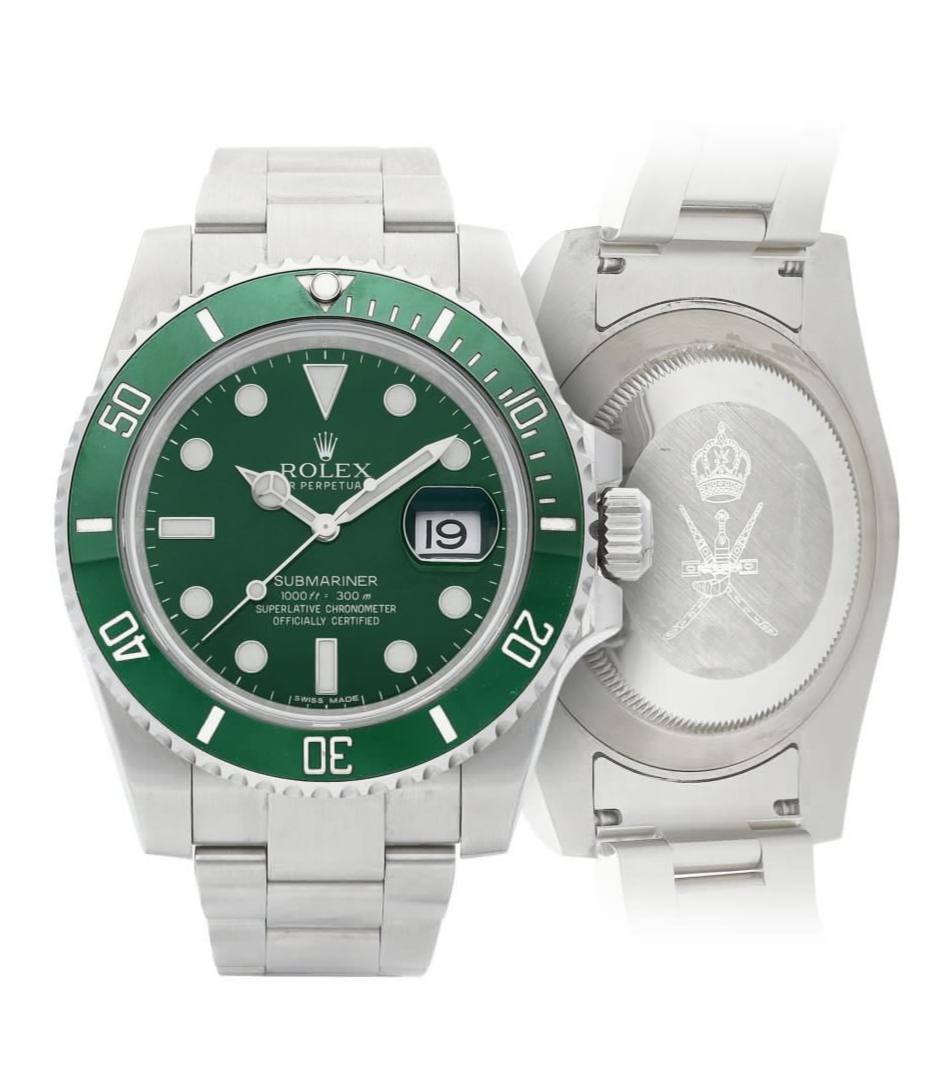 Rolex Submariner Date Hulk 116610LV 40mm Sultan of Oman Khanjar
