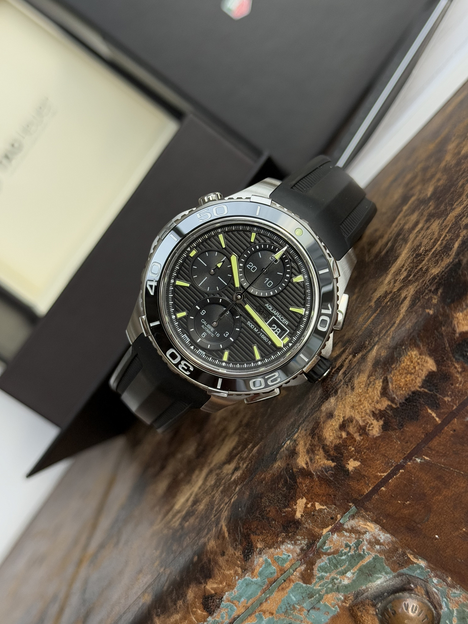 TAG Heuer Aquaracer Chronograph 500M Calibre 16