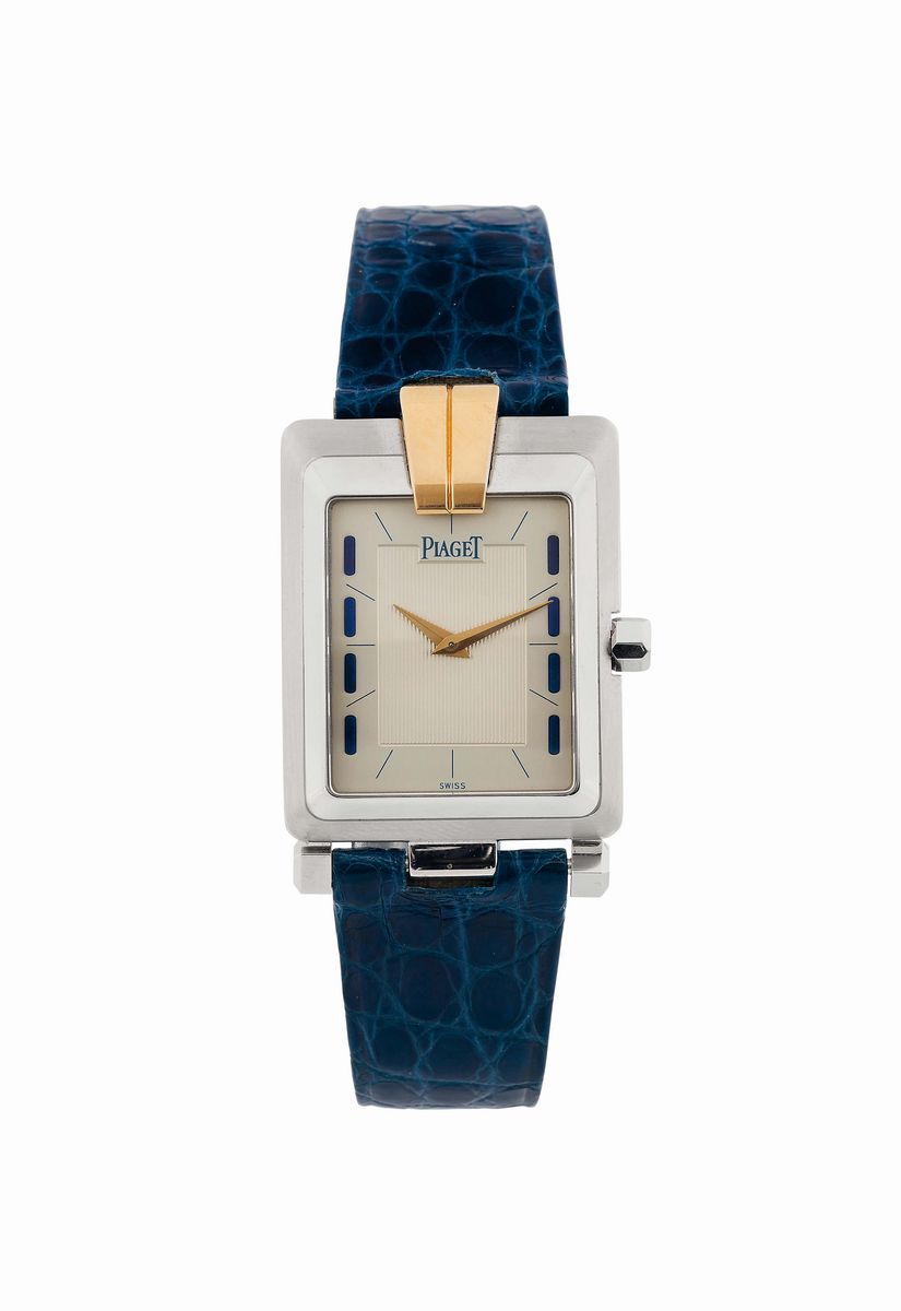Piaget Lipizzan Polo Art Deco White Gold 91100
