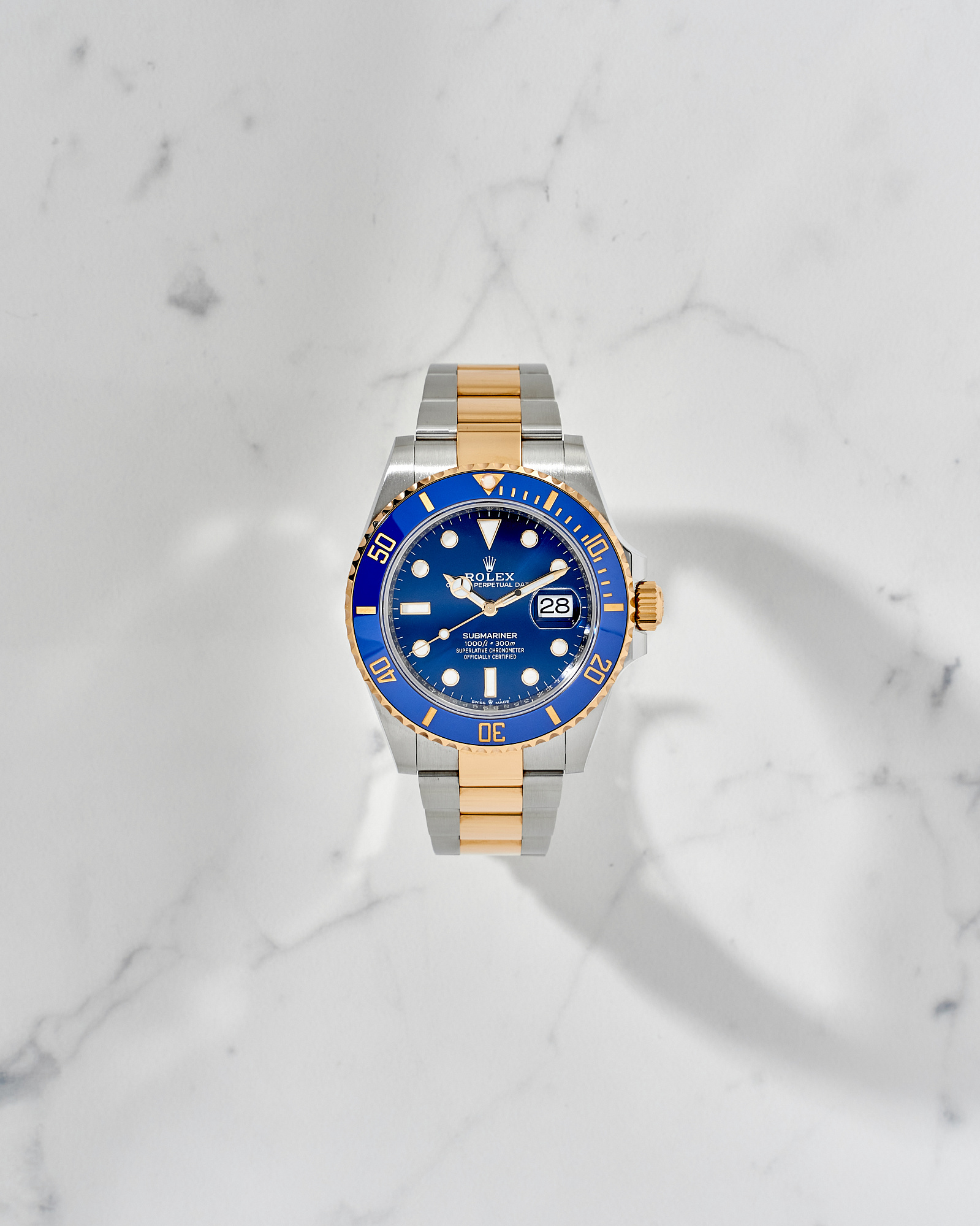 Rolex Submariner Date 41mm Blue Dial with papers 2023 year NEW 