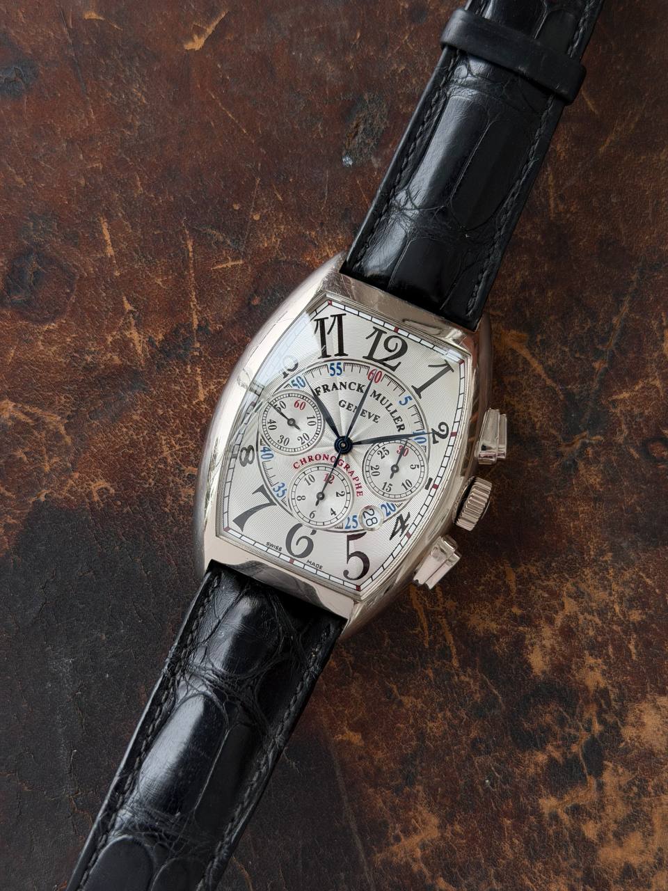 Franck Muller Master of Complications Chronograph White Gold 