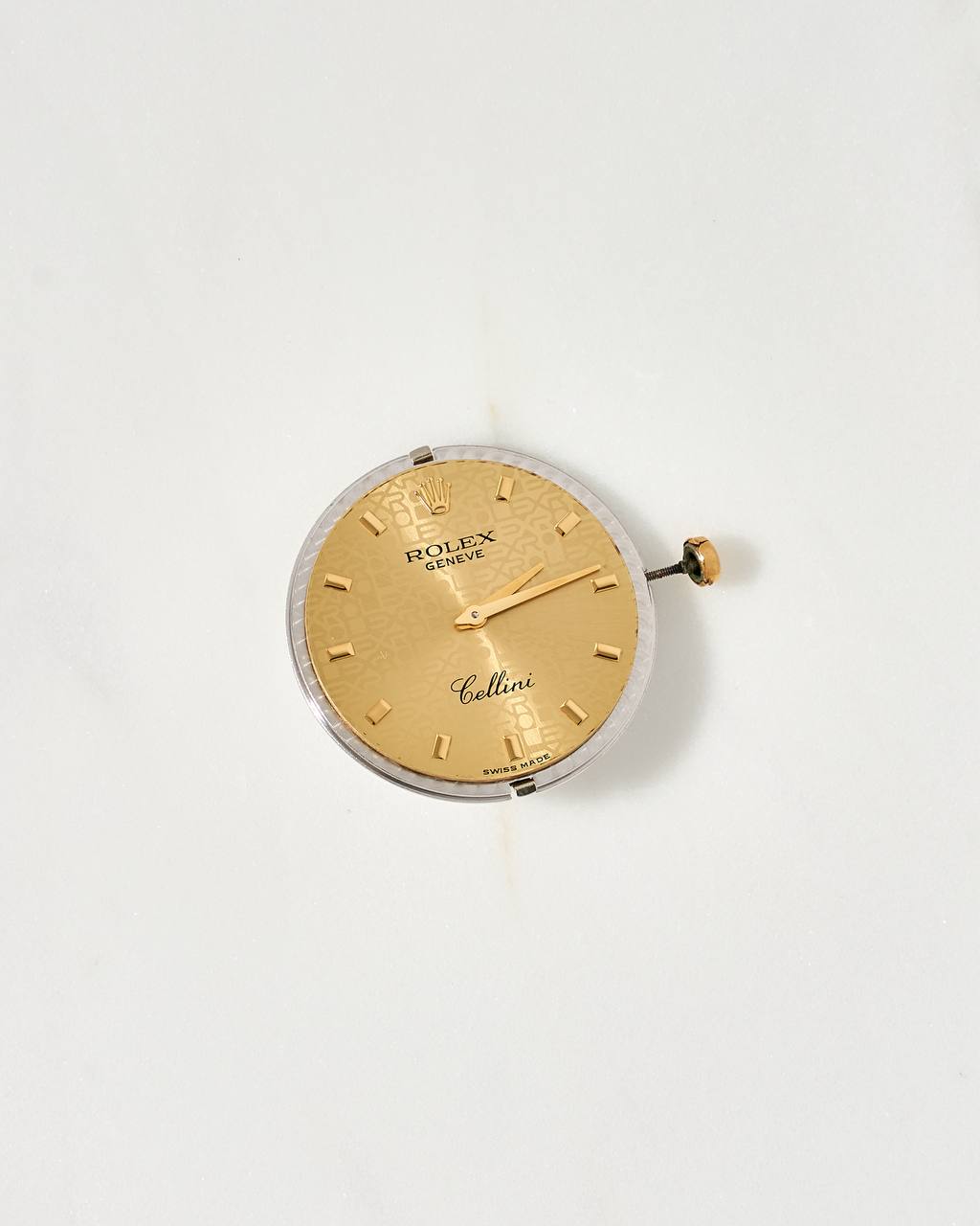 Циферблат/ Механизм Rolex Cellini Dial & Quartz Movement Cal.6620 & Krone & Hands