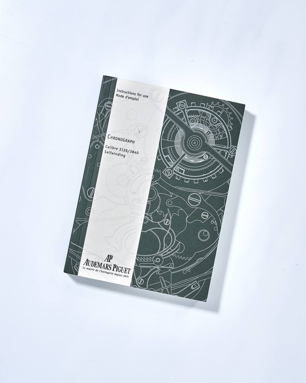 Инструкция Audemars Piguet Instruction Calibre 3126/3840 Booklet