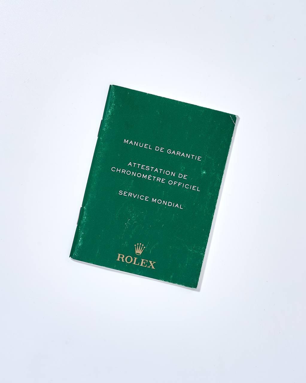 Мануал Rolex Manual de Garantie Booklet