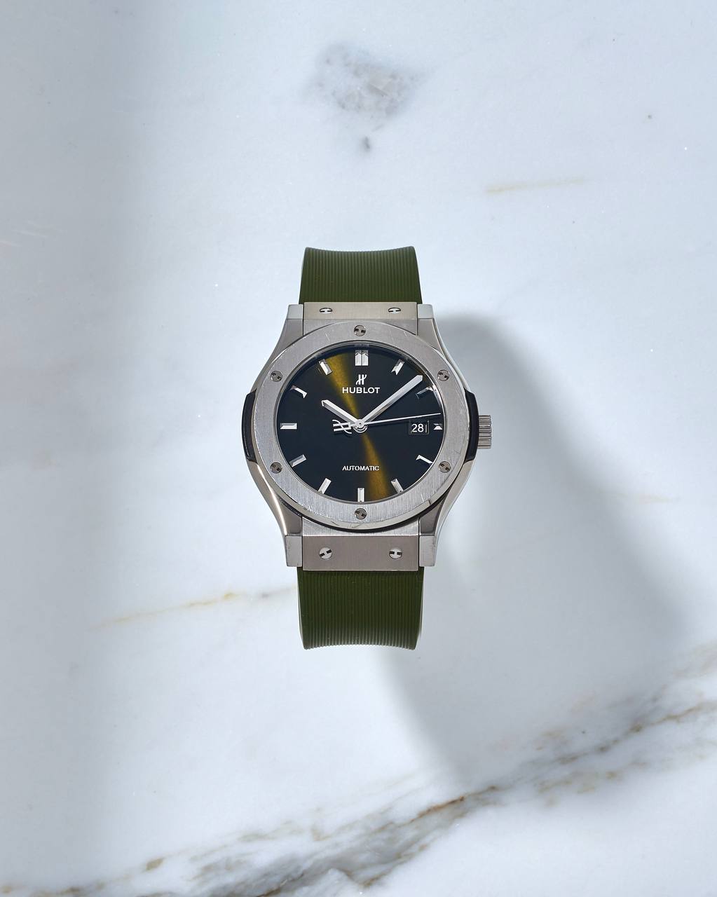 Hublot Classic Fusion Green Titanium 42mm