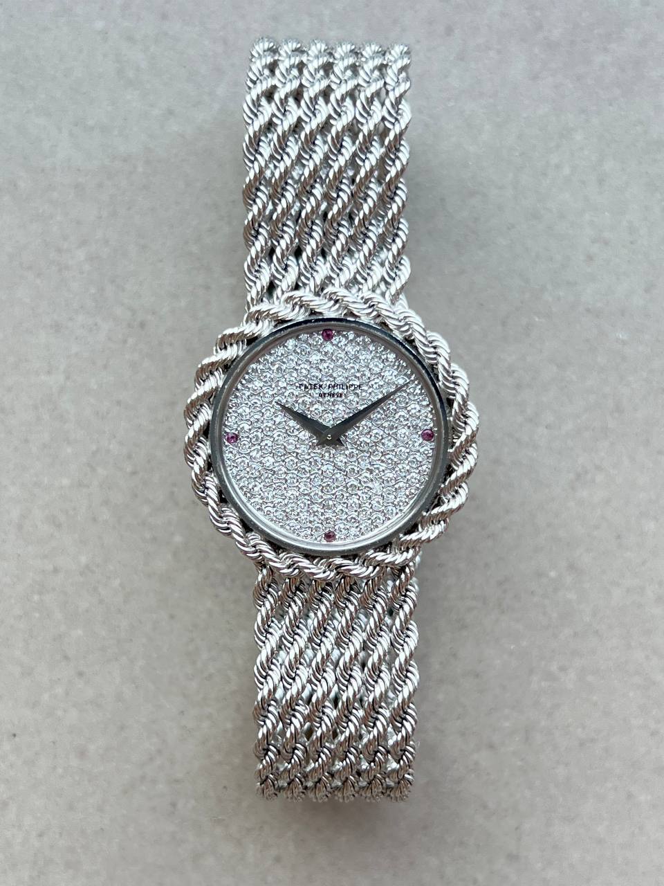 Patek Philippe Ladies White Gold 4282