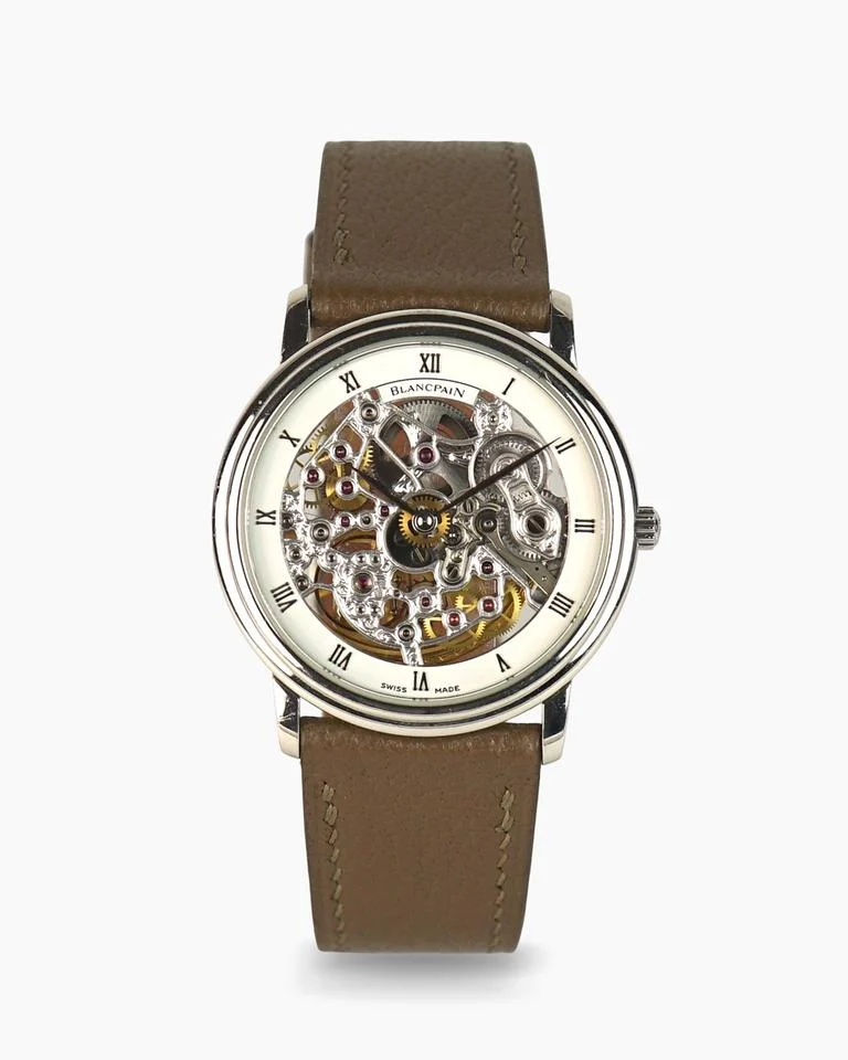 Blancpain Villeret Skeleton Ultra-Thin Platinum