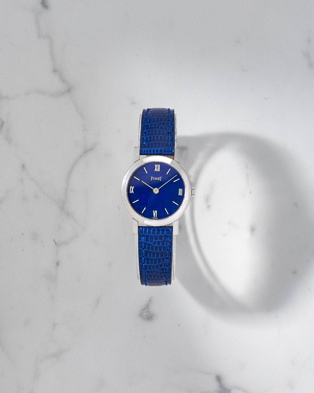 Piaget Lady’s White Gold Lapis Lazuli Dial 921