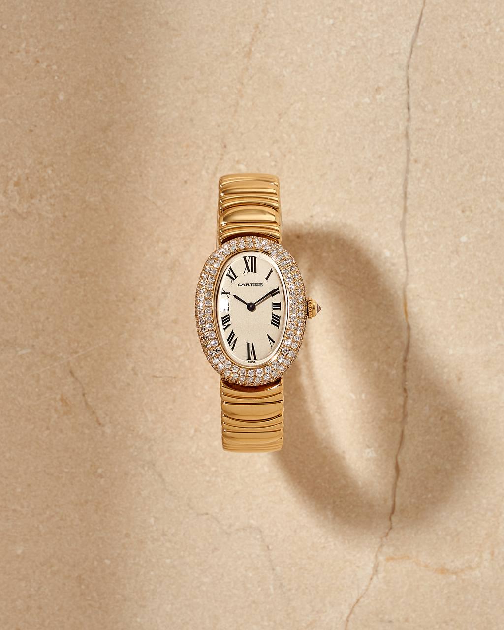 Cartier Baignoire Factory Diamonds 8057912