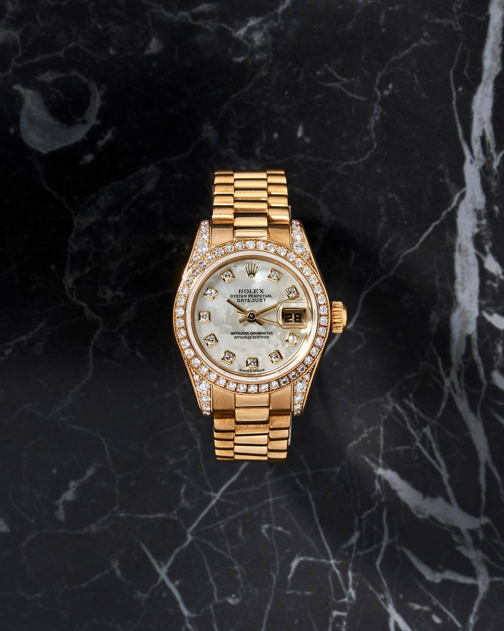 Rolex Datejust President MoP Diamond 26mm 179298 K Series