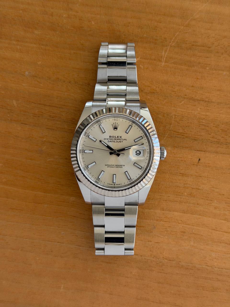 Rolex Datejust 41mm Silver Dial 126334 