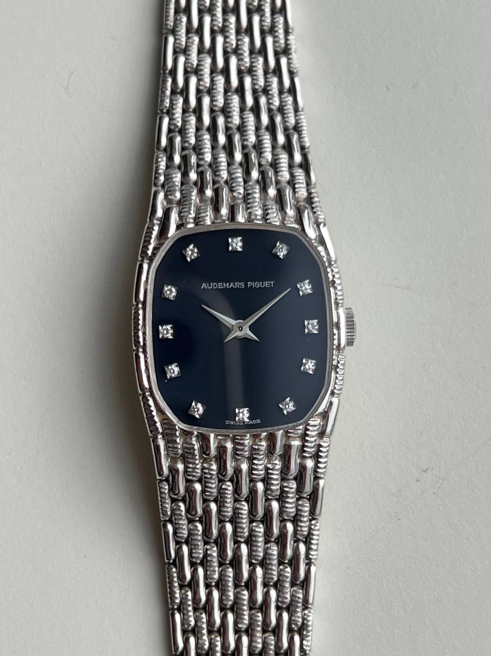 Audemars Piguet Mini Cobra White Gold Diamond Dial